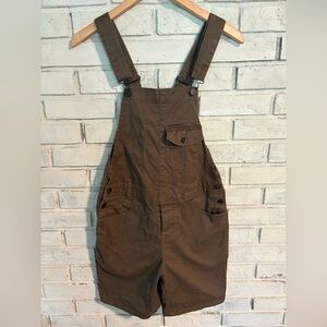 ASOS Brown Overall shorts waist 28” EUC